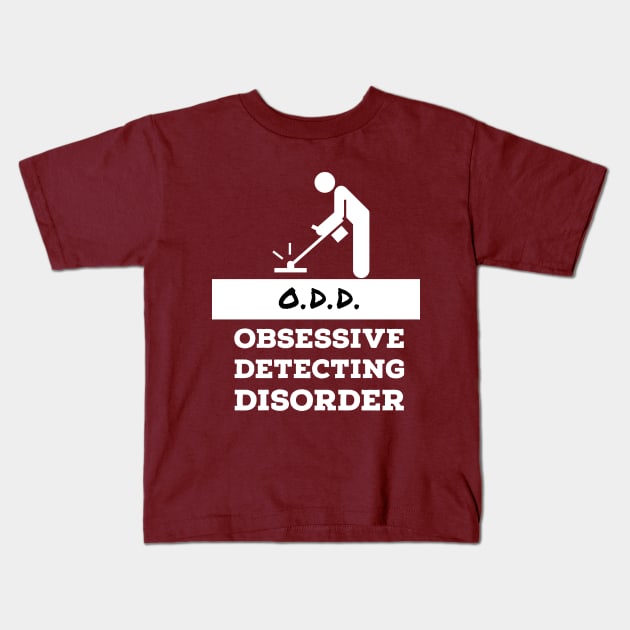 Metal Detector Fan Kids T-Shirt by OakIslandMystery